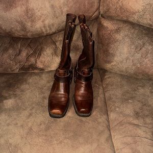 Frye brown boots size 8.5